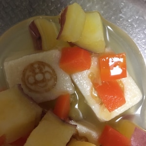 【幼児食】アンパンマンの高野豆腐で☆簡単煮物